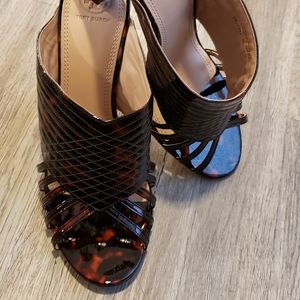 Tory Burch Brida Leather Mules